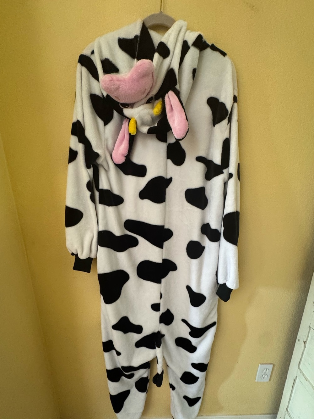 Cow Halloween Costume Onesie Adult Size XXL - Picture 3 of 4